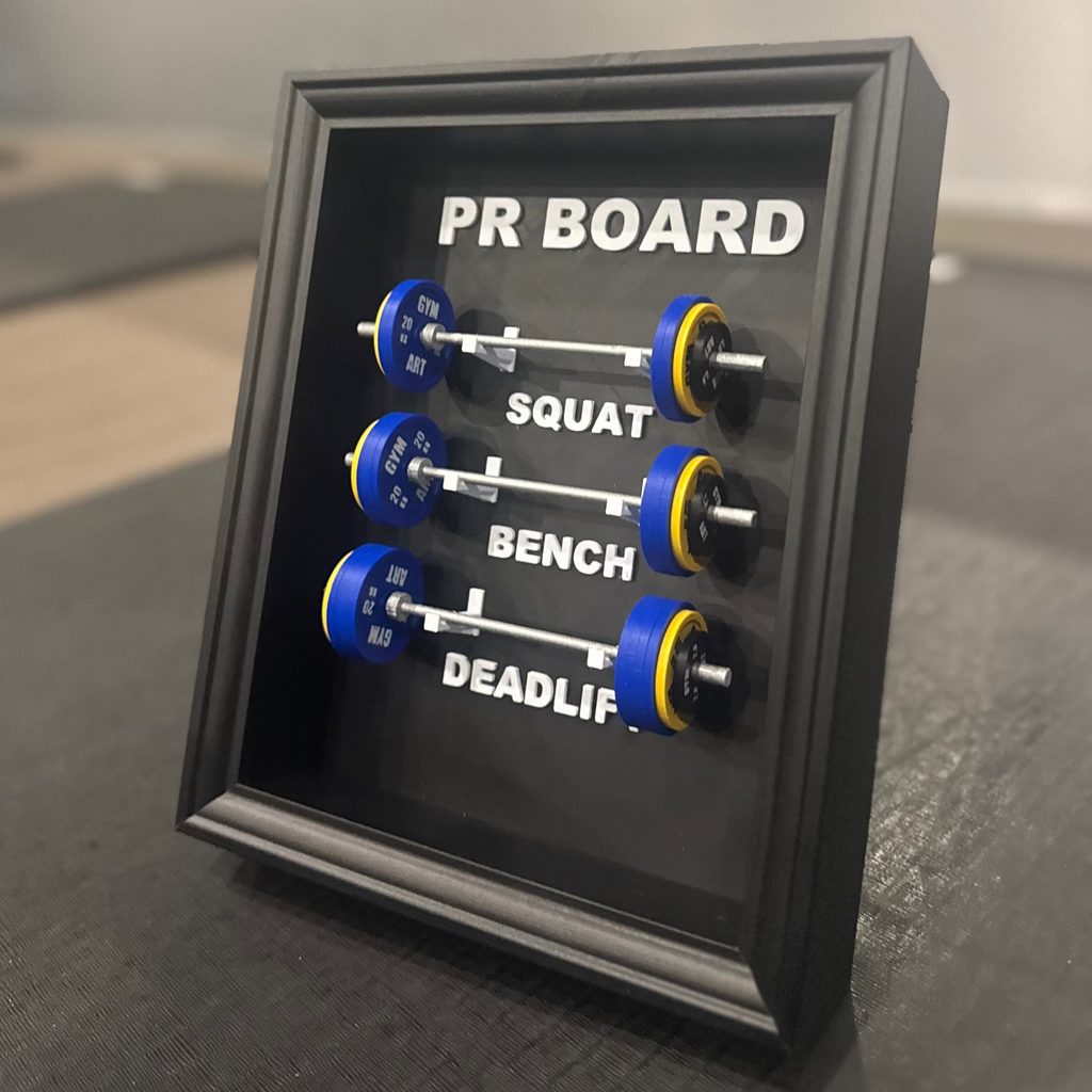 PR Board - showcase your lifts