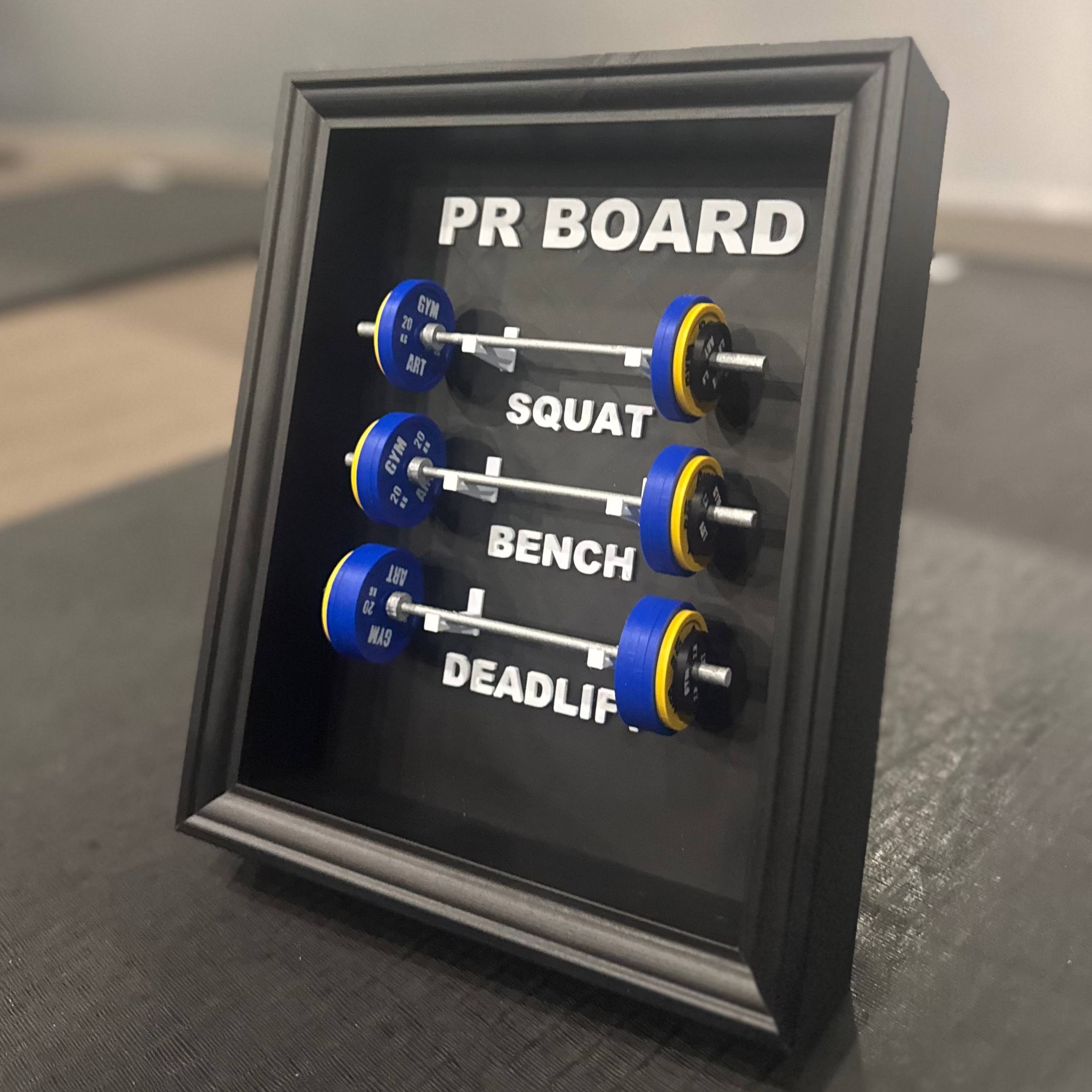 PR Board - showcase your lifts