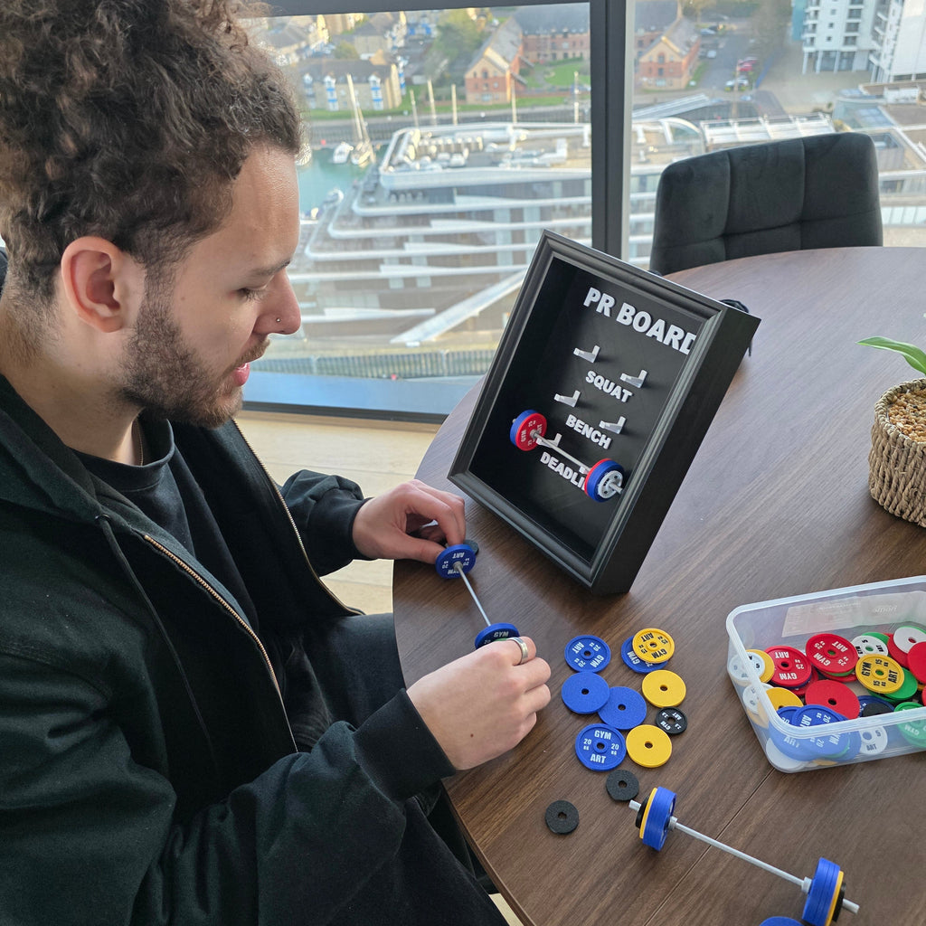 PR Board - showcase your lifts