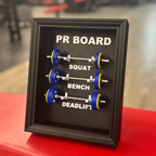 PR Board - showcase your lifts